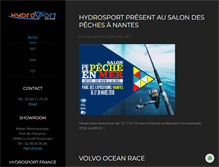 Tablet Screenshot of hydrosport.fr